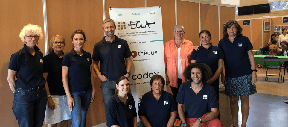 Equipe de l'ECLA au forum 2018