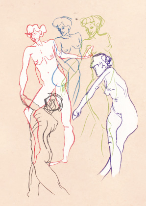Exposition de l'atelier modèle vivant de l'ECLA