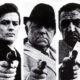 Photos de Delon, Gabin et Ventura extraites de l'affiche du film Le Clan des Siciliens