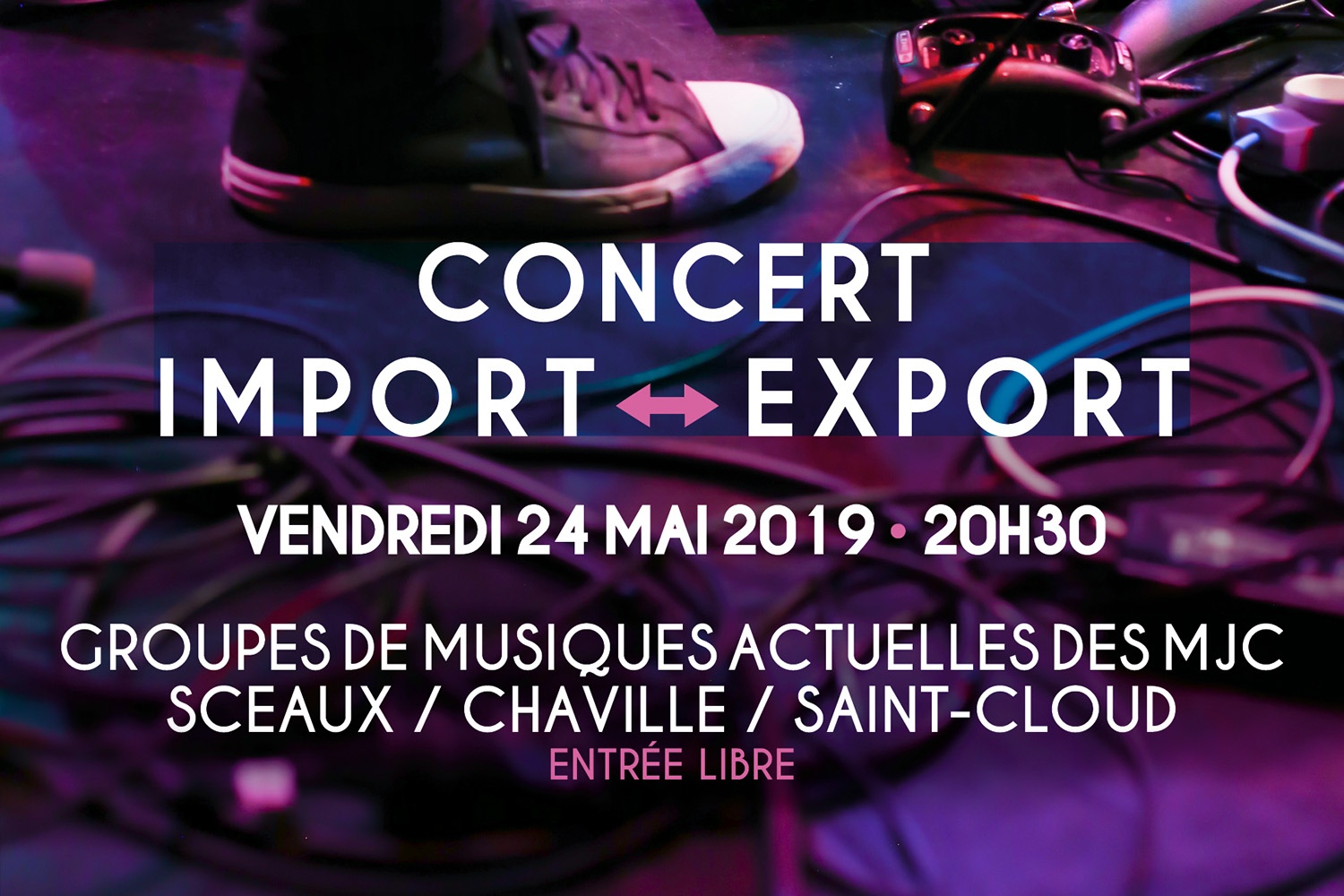 Visuel du concert Import-Export