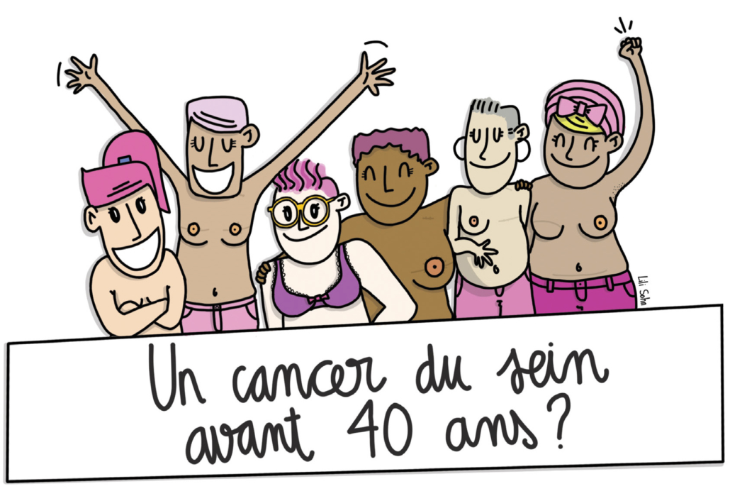 Illustration sur le cancer du sein