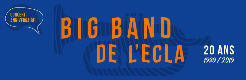 Visuel du concert des 20 ans du Big Band