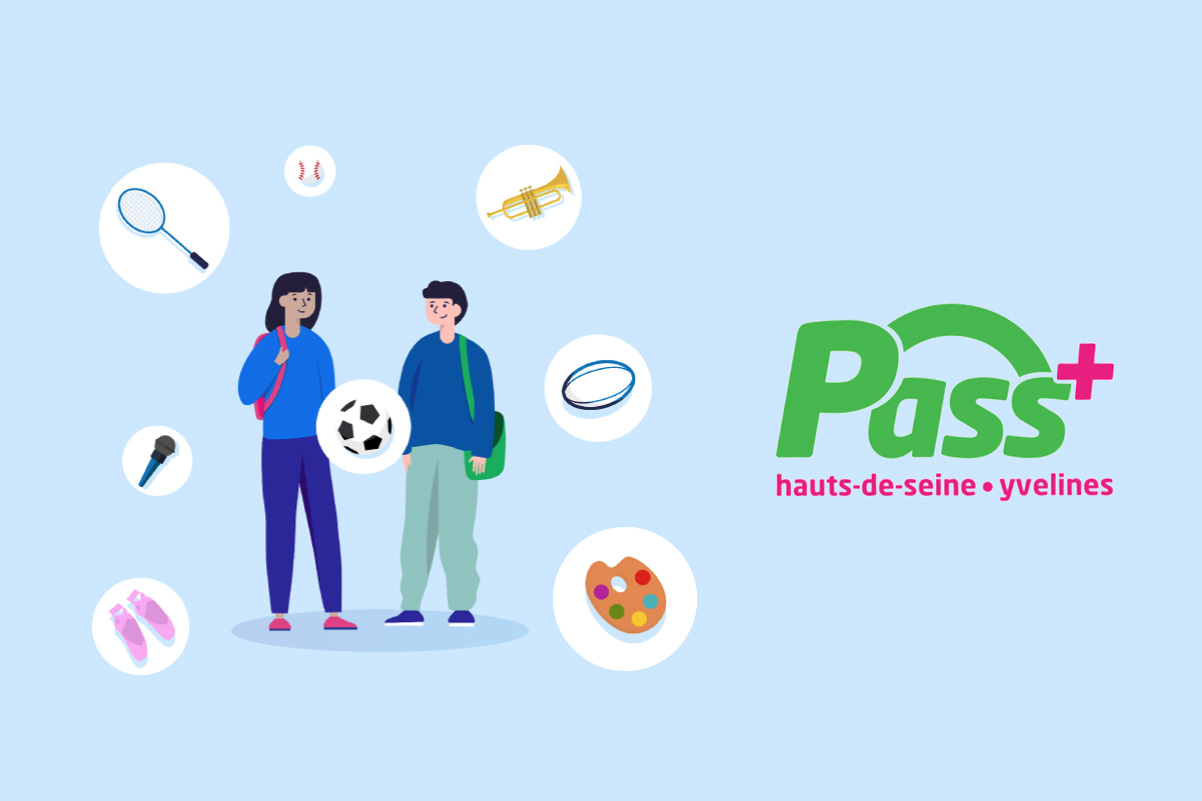 Visuel du Pass + Hauts-de-Seine 2020 2021