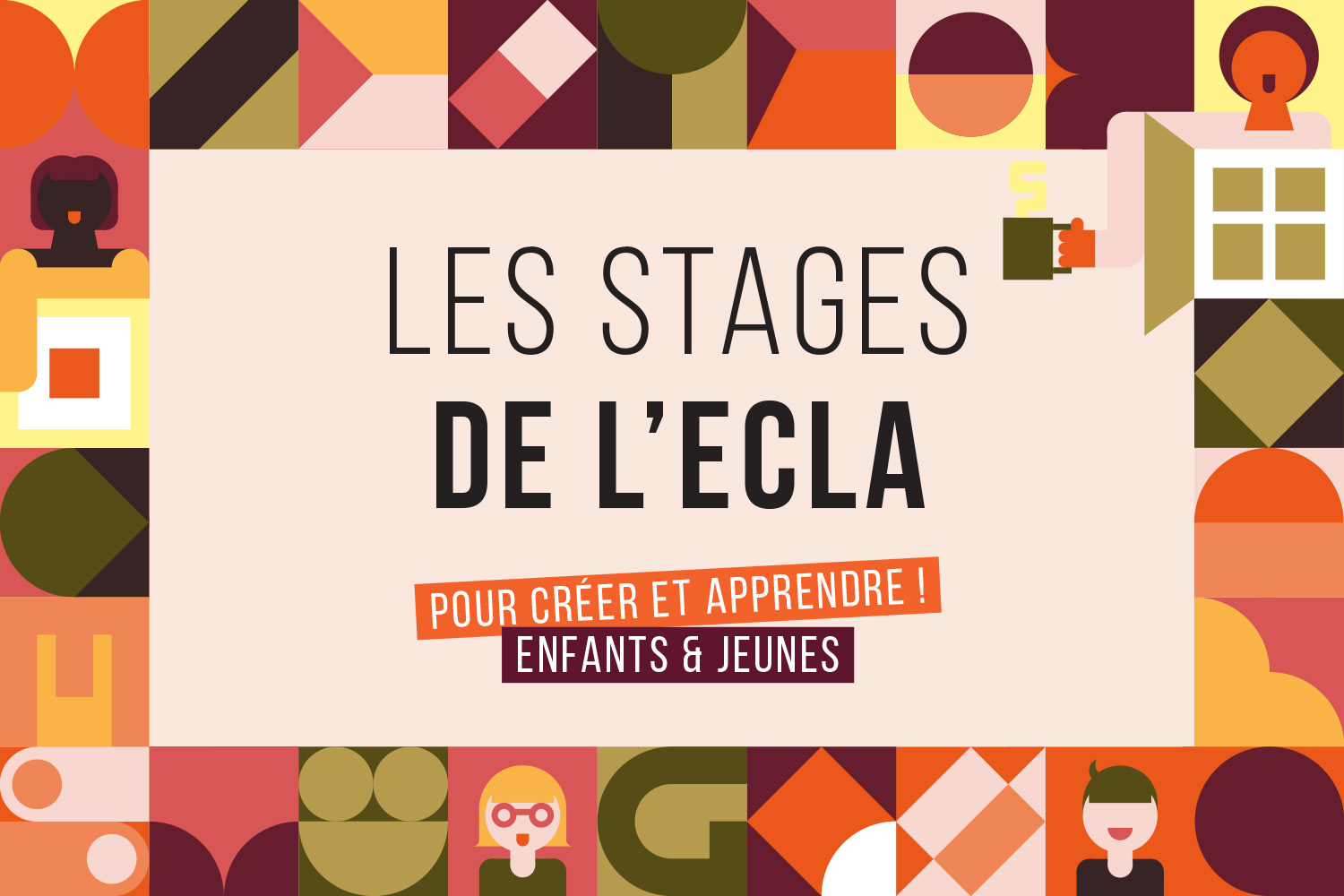 Visuel des stages de la Toussaint 2020