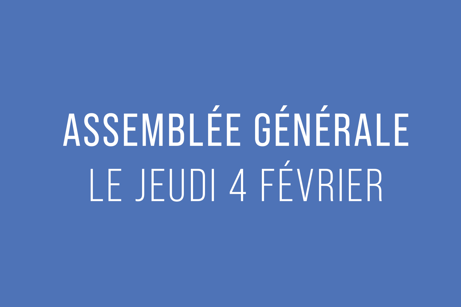 Assemblée générale