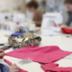 Cours de couture à l'ECLA