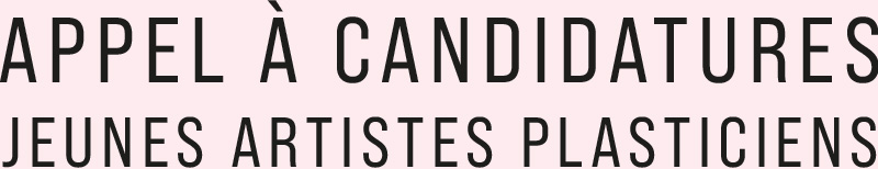 Appel à candidatures jeunes artistes plasticiens
