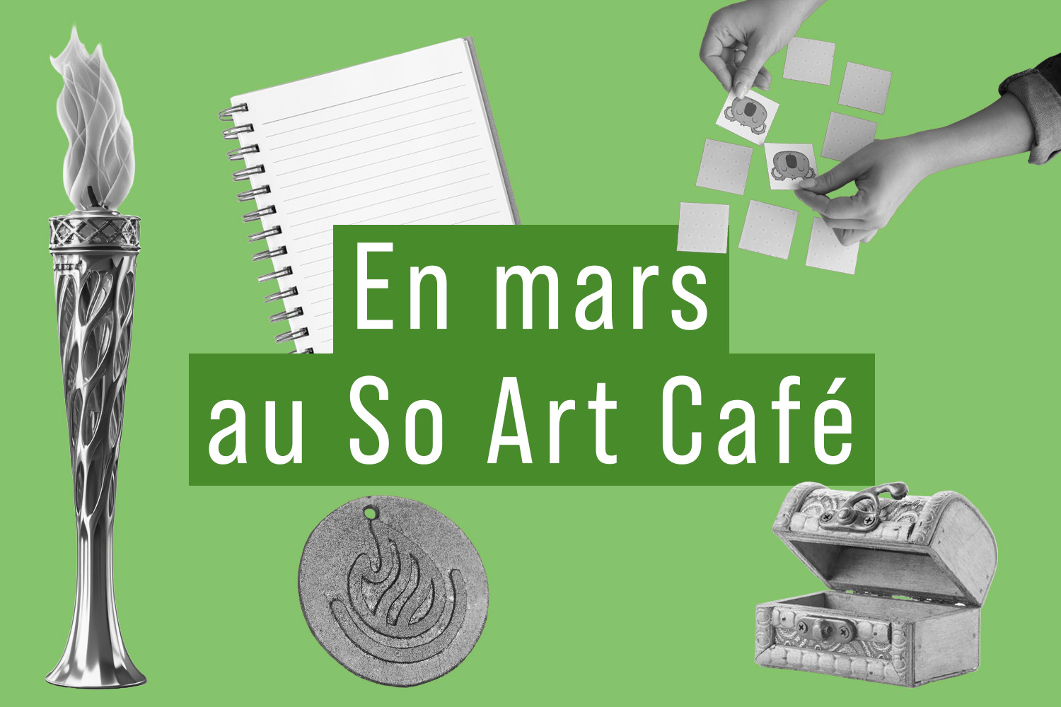 En mars au So Art Café