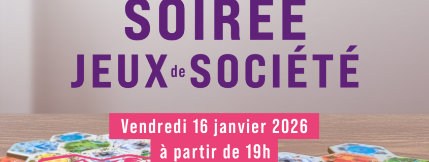 Soirée jeux de société