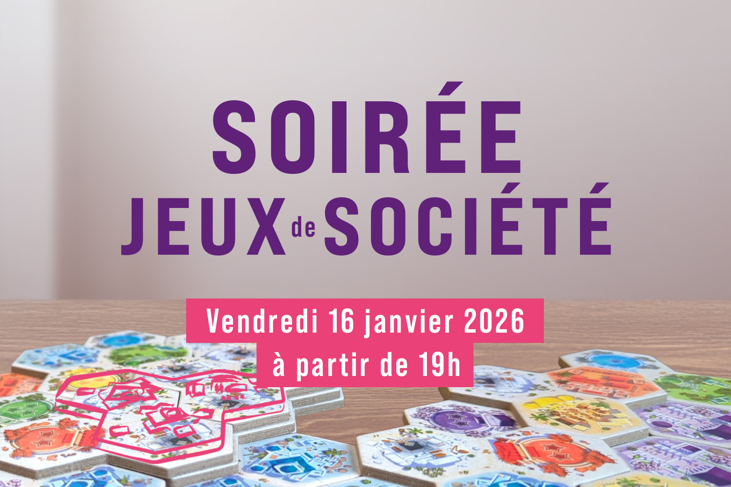 Soirée jeux de société
