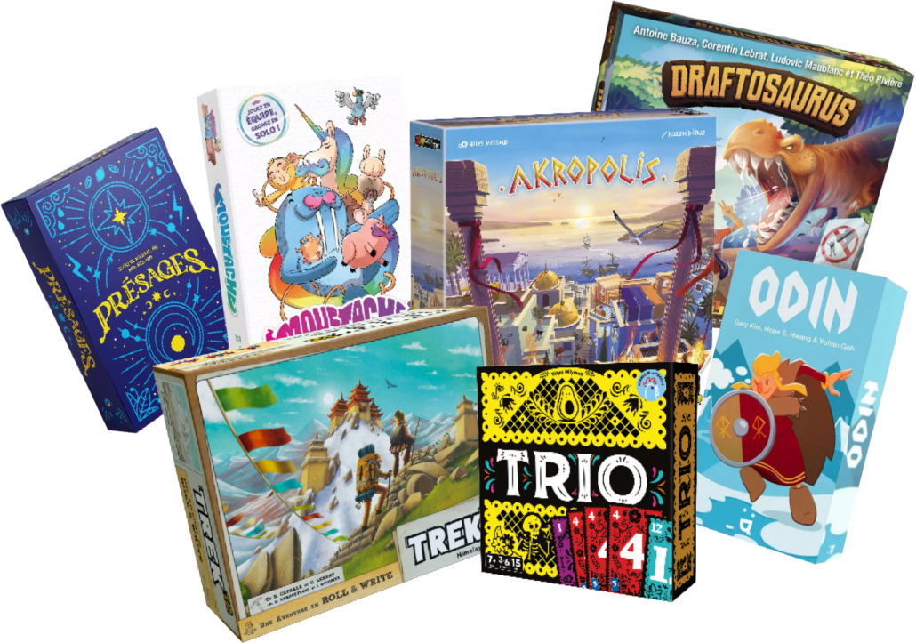 Boîtes de jeux de société