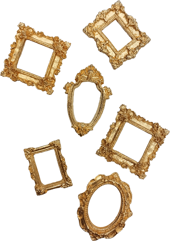 cadres_dorure_SAC Mini-cadres dorés