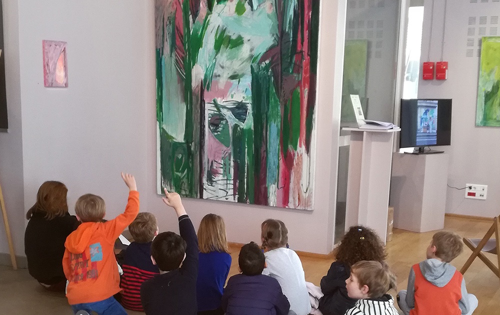 Actions pédagogiques Visite de classe, exposition Rainforest